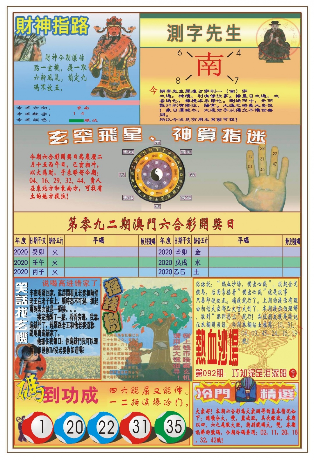 092期(新版)四柱预测B[图]